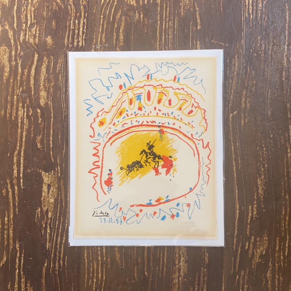 Vintage Picasso print